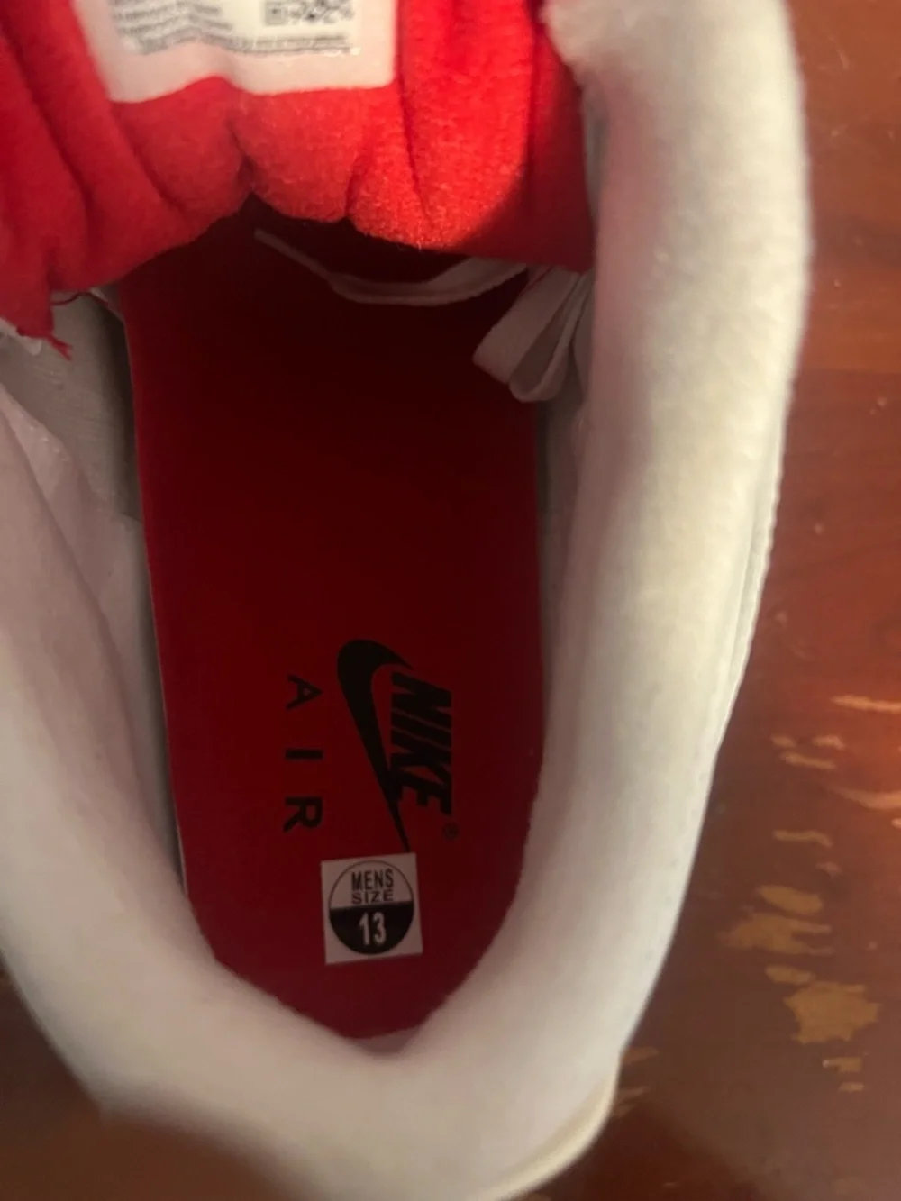 Air Jordan 3 white cement authentic men size 13 excellent condition - Picture 8 of 9